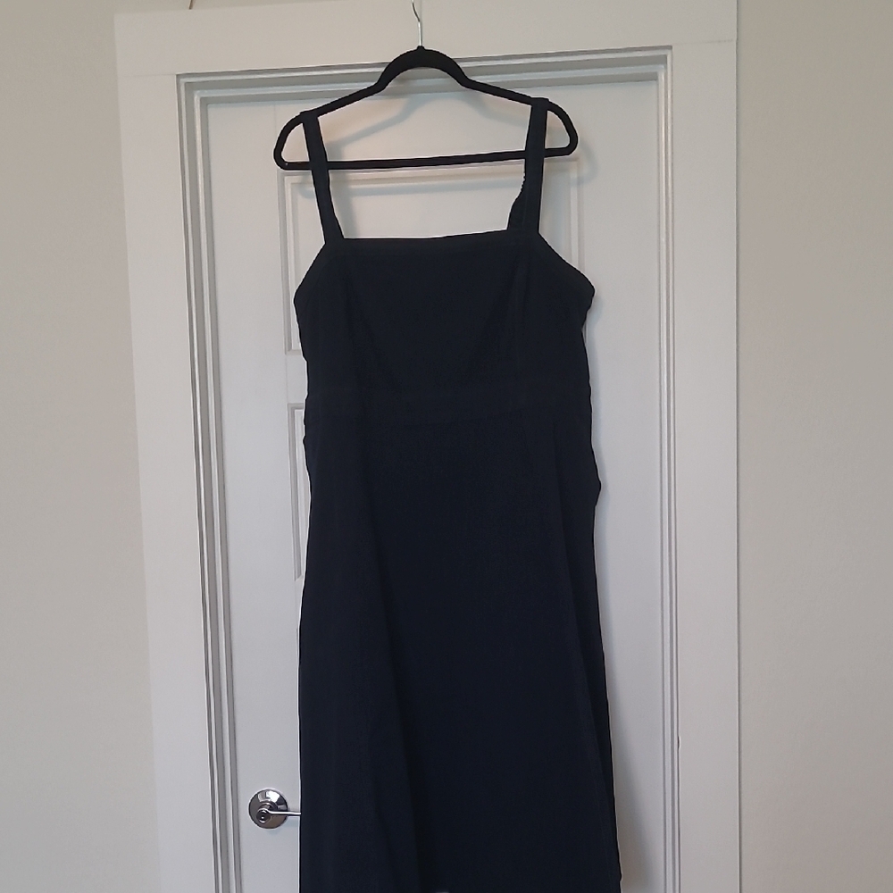 Jean Sleeveless Midi Dress